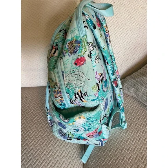 Vera Bradley Antilles Treasure LG Essential BP & MD Travel Cosmetic Bag NWT SET - Picture 3 of 16